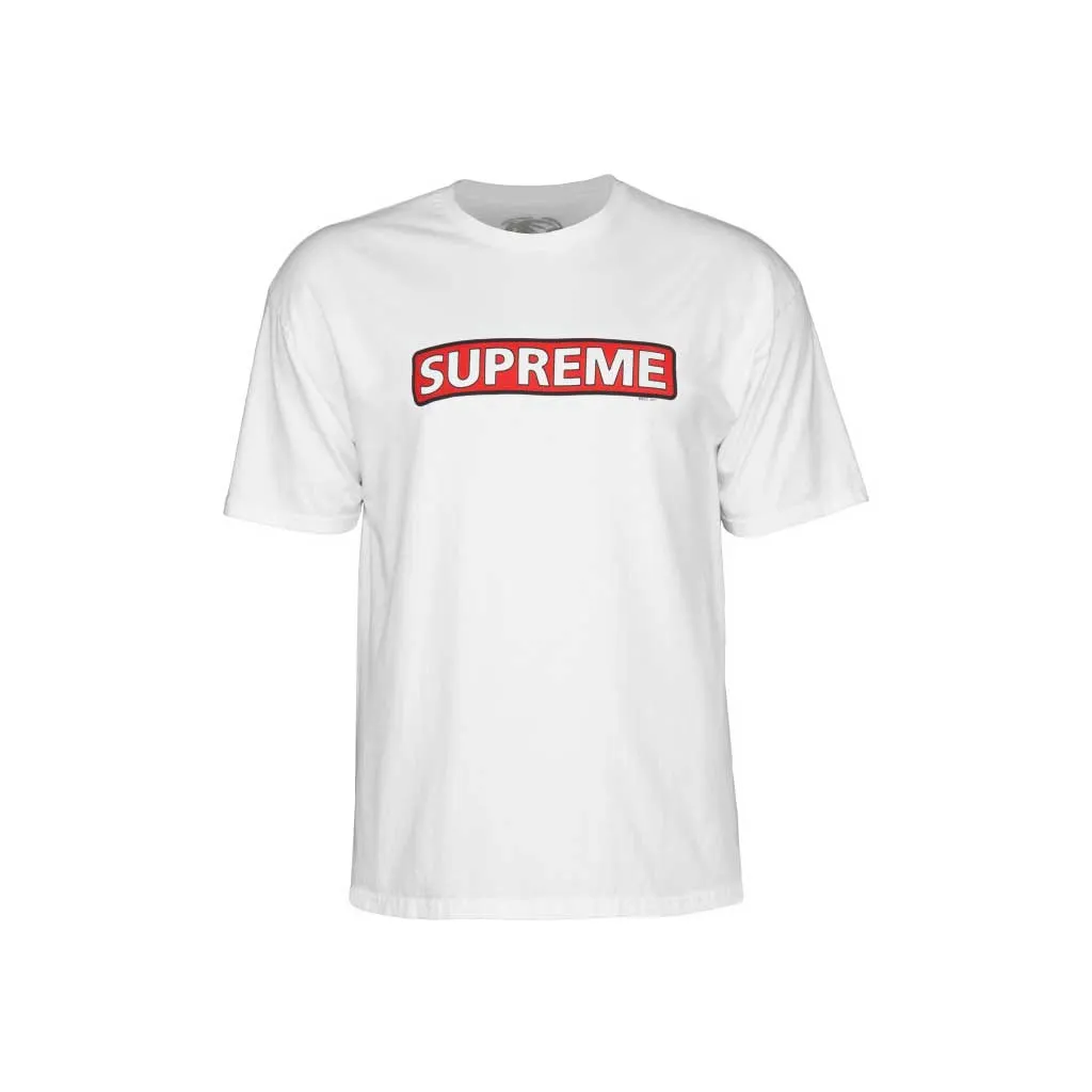 Powell Peralta Supreme Tee - White
