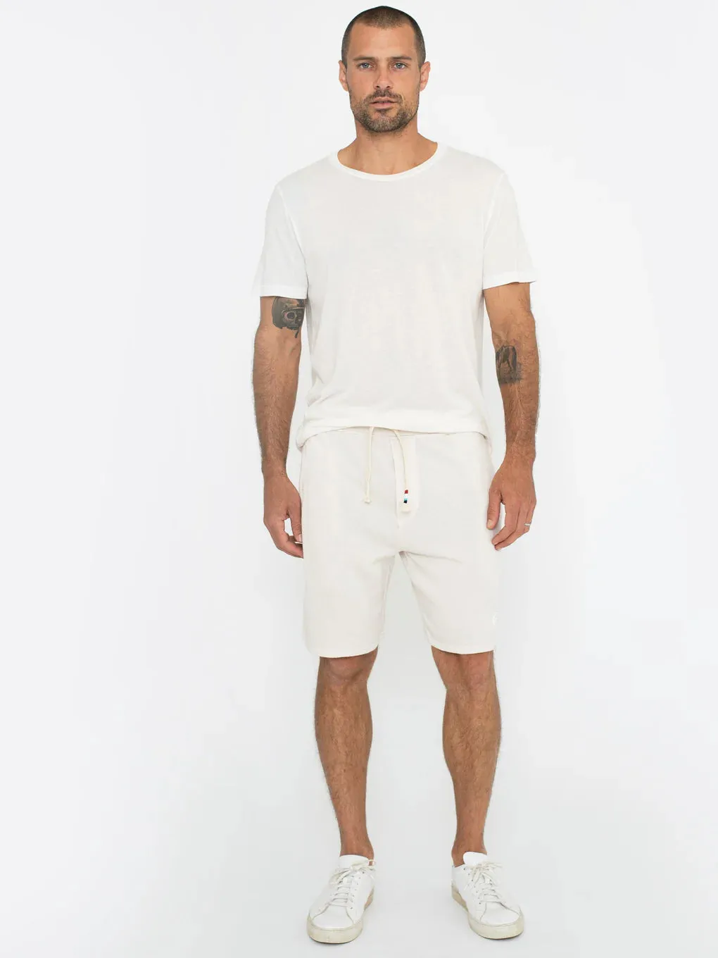 SOL ANGELES MENS CIRCLE WAVES SHORT - ECRU